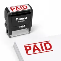 Double Line Paid Stamp