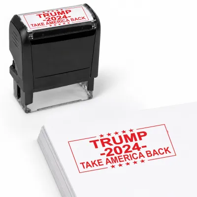 Trump 2024 Take America Back Stamp
