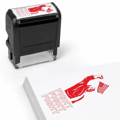 Trump Fight 2024 Stamp - Red