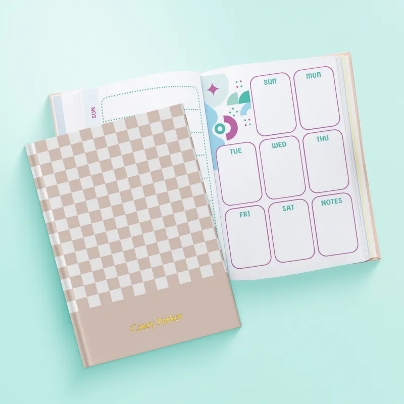 Personalized Undated Planner - Taupe