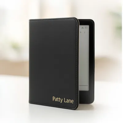 Kindle Leather Case- Black