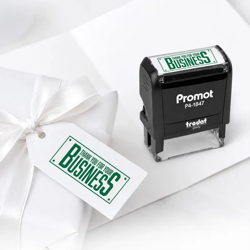Thank you for your Business Stamp