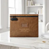 Notary Supply Bag — Everyday Notary Bag for Women & Mobile Notaries (Brown)